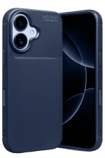 Newface Apple iPhone 17 Auto Focus Karbon Kapak - Lacivert