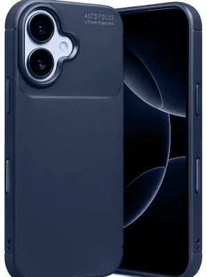 Newface Apple iPhone 17 Auto Focus Karbon Kapak - Lacivert