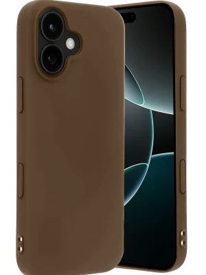 Newface Apple iPhone 17 First Silikon - Kahverengi