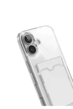 Newface Apple iPhone 17 Kart Şeffaf Silikon - Şeffaf - Görsel 2