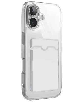 Newface Apple iPhone 17 Kart Şeffaf Silikon - Şeffaf