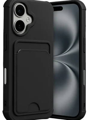 Newface Apple iPhone 17 Kelvin Kartvizitli Silikon - Siyah