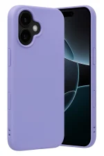 Newface Apple iPhone 17 Nano içi Kadife Silikon - Lila