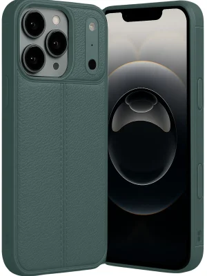 Newface Apple iPhone 17 Pro Auto Focus Kapak - Koyu Yeşil