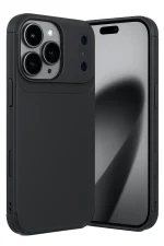 Newface Apple iPhone 17 Pro Auto Focus Karbon Kapak - Siyah