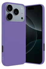 Newface Apple iPhone 17 Pro First Silikon - Lila