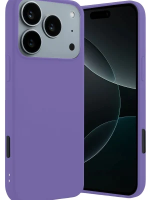 Newface Apple iPhone 17 Pro First Silikon - Lila