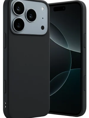 Newface Apple iPhone 17 Pro First Silikon - Siyah