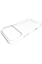 Newface Apple iPhone 17 Pro Lüx Şeffaf Silikon - Şeffaf - Görsel 2