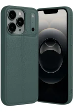 Newface Apple iPhone 17 Pro Max Auto Focus Kapak - Koyu Yeşil