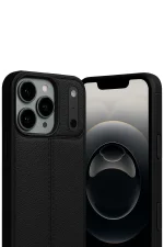 Newface Apple iPhone 17 Pro Max Auto Focus Kapak - Siyah - Görsel 2