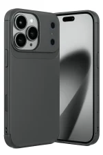 Newface Apple iPhone 17 Pro Max Auto Focus Karbon Kapak - Gri