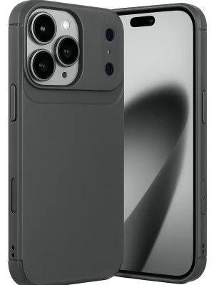 Newface Apple iPhone 17 Pro Max Auto Focus Karbon Kapak - Gri