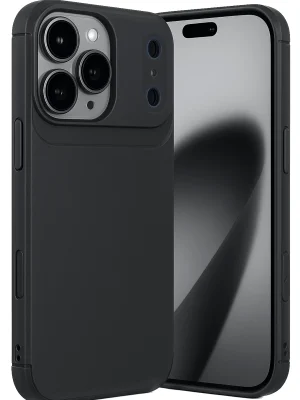 Newface Apple iPhone 17 Pro Max Auto Focus Karbon Kapak - Siyah