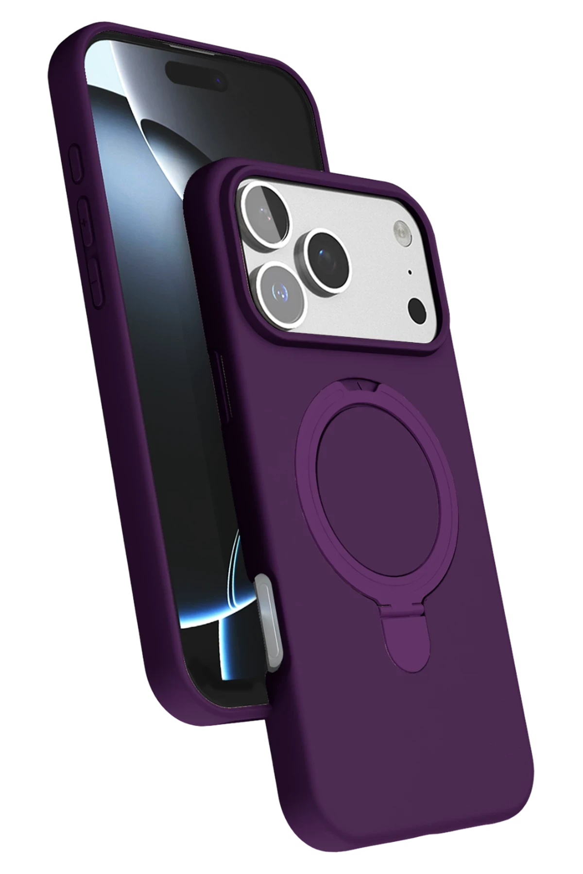 newface-apple-iphone-17-pro-max-regal-magsafe-standli-kapak-derin-mor-default.webp Newface Apple iPhone 17 Pro Max Regal Magsafe Standlı Kapak - Derin Mor - Görsel 1