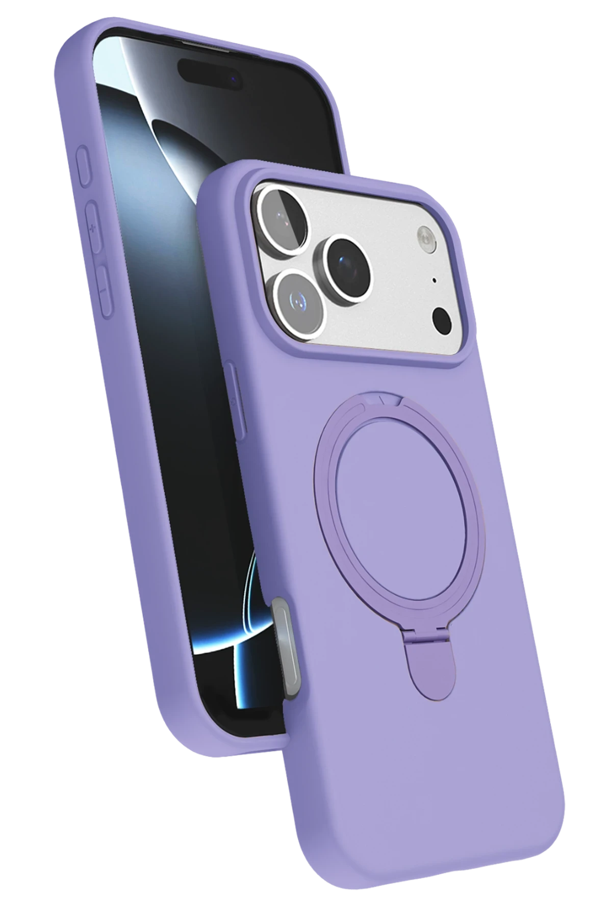 newface-apple-iphone-17-pro-max-regal-magsafe-standli-kapak-lila-default.webp Newface Apple iPhone 17 Pro Max Regal Magsafe Standlı Kapak - Lila - Görsel 1