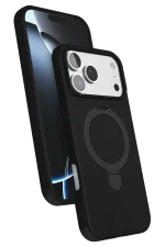 Newface Apple iPhone 17 Pro Max Regal Magsafe Standlı Kapak - Siyah