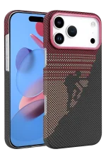 Newface Apple iPhone 17 Pro Max Vega Magsafe Kapak - Kırmızı