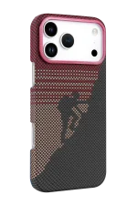 Newface Apple iPhone 17 Pro Max Vega Magsafe Kapak - Kırmızı - Görsel 3