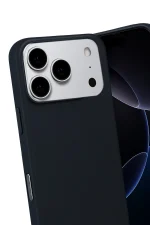 Newface Apple iPhone 17 Pro Nano içi Kadife Silikon - Siyah - Görsel 2