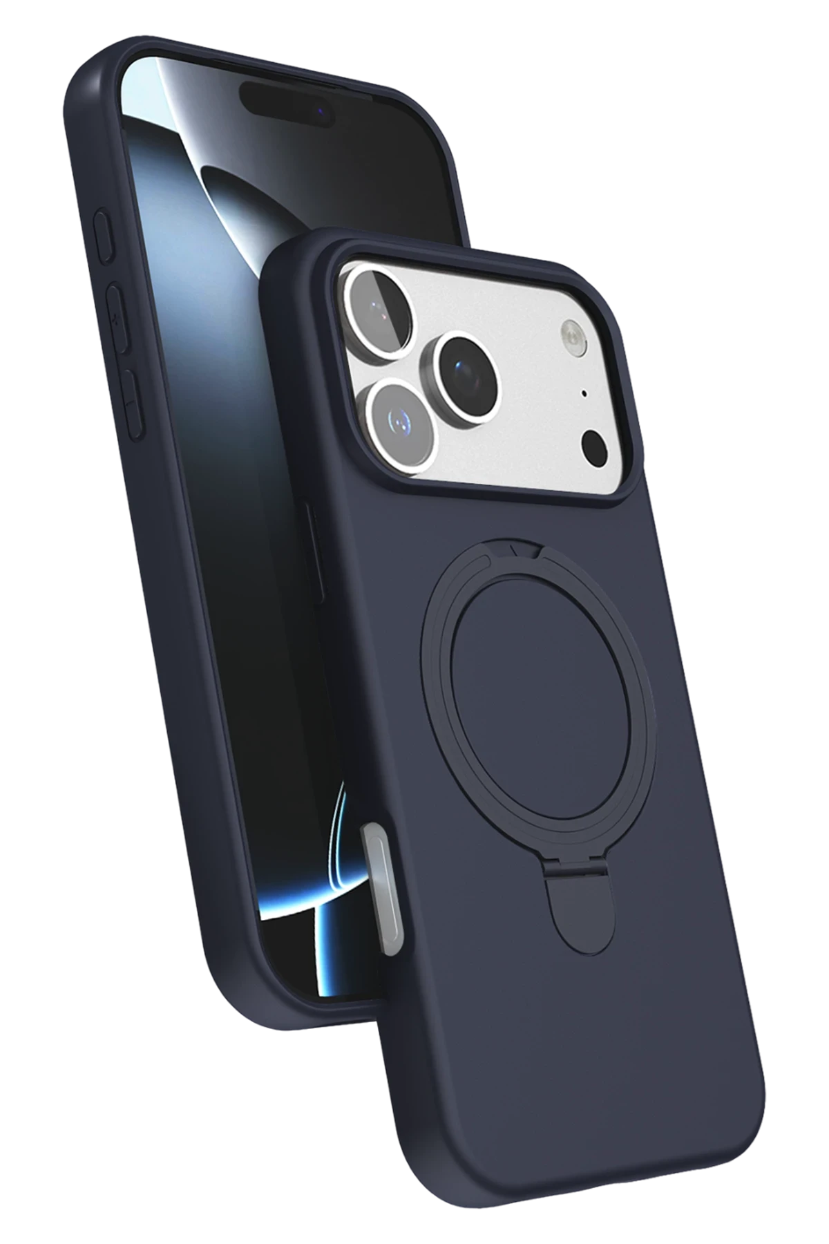 newface-apple-iphone-17-pro-regal-magsafe-standli-kapak-lacivert-default.webp Newface Apple iPhone 17 Pro Regal Magsafe Standlı Kapak - Lacivert - Görsel 1