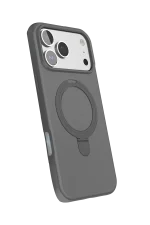 Newface Apple iPhone 17 Pro Regal Magsafe Standlı Kapak - Titan Gri - Görsel 2