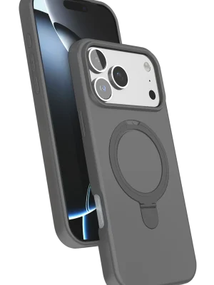 Newface Apple iPhone 17 Pro Regal Magsafe Standlı Kapak - Titan Gri