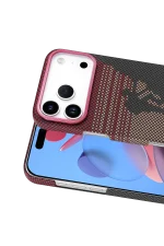 Newface Apple iPhone 17 Pro Vega Magsafe Kapak - Kırmızı - Görsel 2