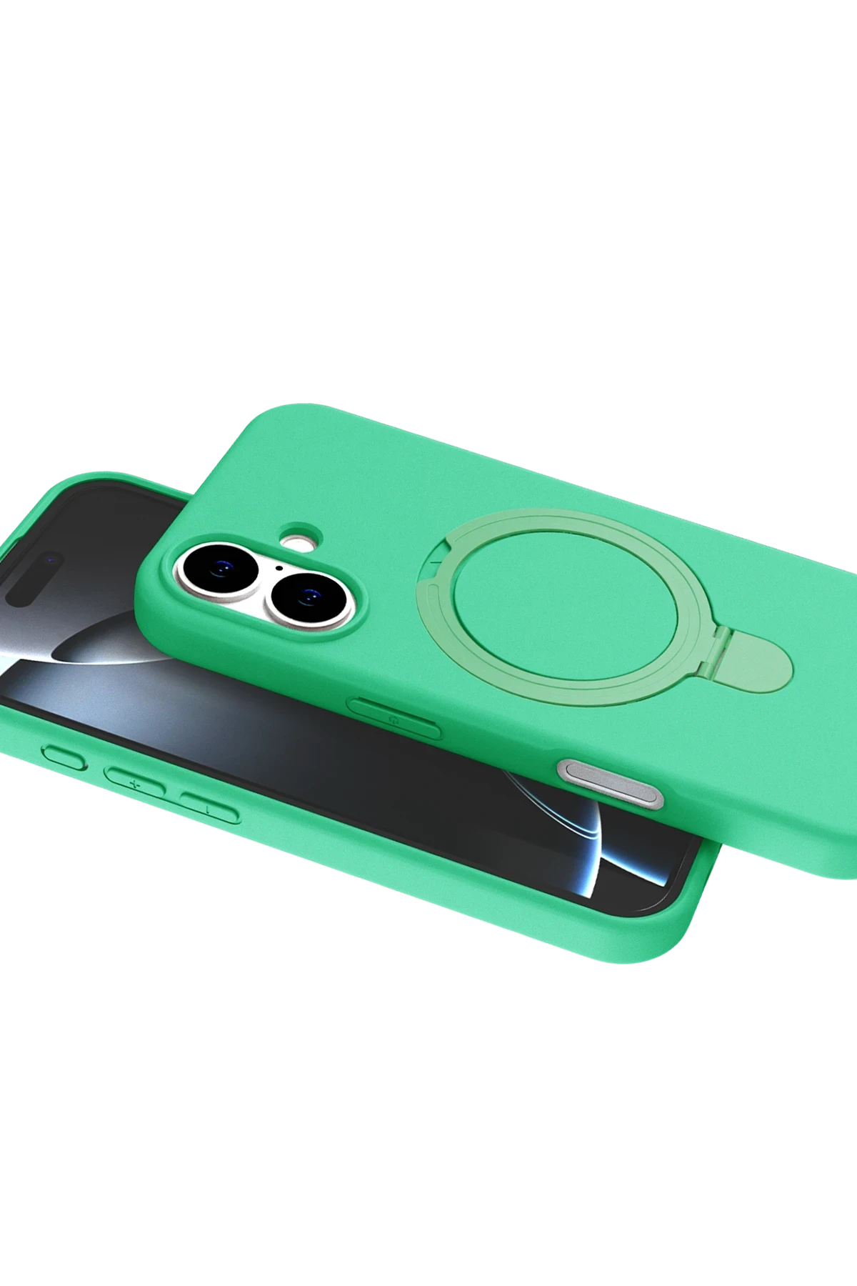 newface-apple-iphone-17-regal-magsafe-standli-kapak-yesil-default-1.webp Newface Apple iPhone 17 Regal Magsafe Standlı Kapak - Yeşil - Görsel 2