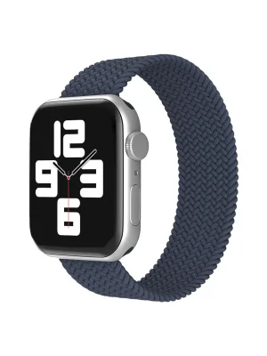 Newface Apple Watch 38mm Ayarlı Solo Silikon Kordon - Lacivert