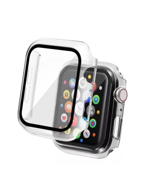 Newface Apple Watch 38mm Camlı Kasa Ekran Koruyucu - Şeffaf