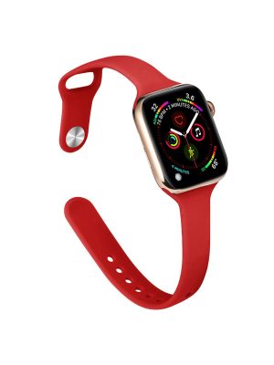 Newface Apple Watch 44mm Klasik Kordon - Kırmızı