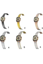 Newface Apple Watch 38mm Made Metal Kordon - Gümüş - Görsel 2