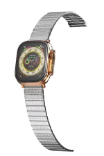 Newface Apple Watch 38mm Made Metal Kordon - Gümüş