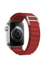 Newface Apple Watch 38mm Mountain Kordon - Kırmızı