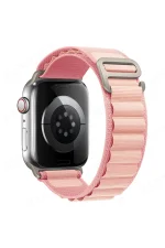 Newface Apple Watch 38mm Mountain Kordon - Pembe