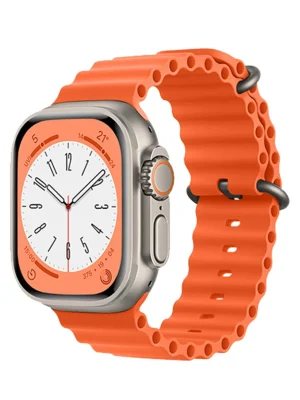 Newface Apple Watch 38mm Ocean Kordon - Turuncu