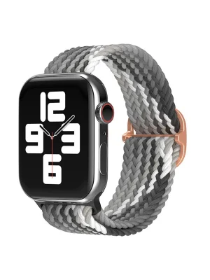 Newface Apple Watch 38mm Star Kordon - Gri-Siyah