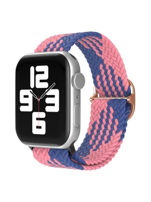 Newface Apple Watch 38mm Star Kordon - Pembe-Mavi