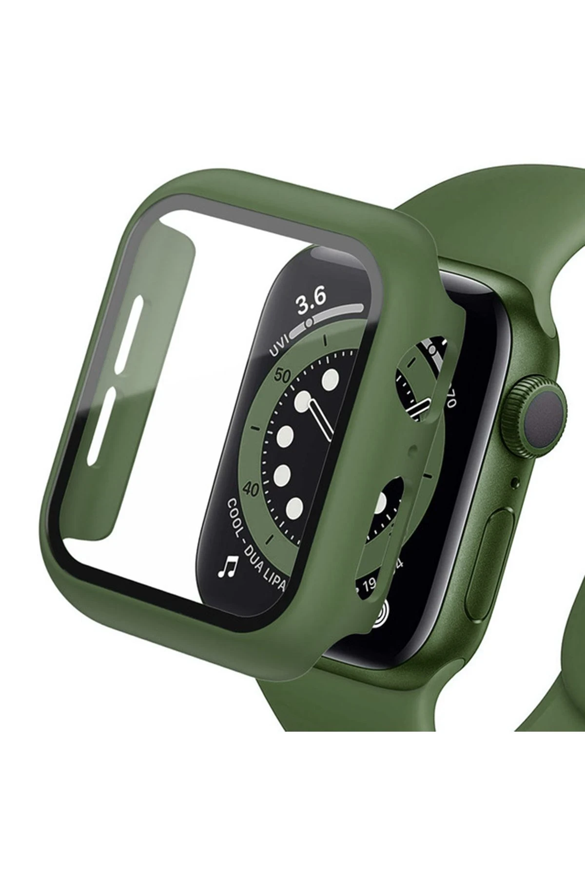 newface-apple-watch-40mm-camli-kasa-ekran-koruyucu-koyu-yesil-default.webp Newface Apple Watch 40mm Camlı Kasa Ekran Koruyucu - Koyu Yeşil - Görsel 1