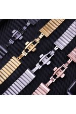 Newface Apple Watch 41mm KR413 Fine Steel Kordon - Yıldız Işığı - Görsel 3