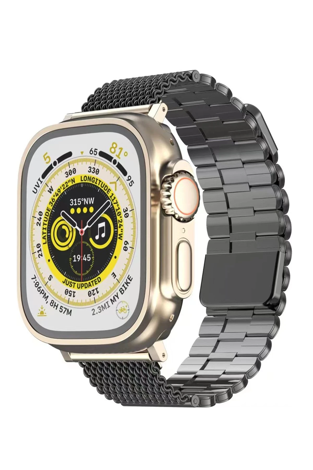 newface-apple-watch-42mm-ascend-metal-kordon-gri-default.webp Newface Apple Watch 42mm Ascend Metal Kordon - Gri - Görsel 1