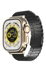 Newface Apple Watch 42mm Ascend Metal Kordon - Siyah