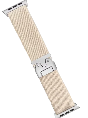 Newface Apple Watch 42mm Forest Kumaş Kordon - Krem