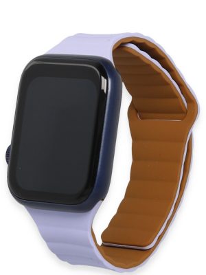 Newface Apple Watch 42mm KR411 Tailored Strap Kordon - Lila