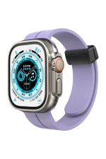 Newface Apple Watch 42mm KR412 Elegance Stylısh Kordon - Lila