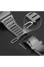 Newface Apple Watch 42mm KR413 Fine Steel Kordon - Rose - Görsel 4