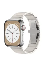 Newface Apple Watch 42mm KR413 Fine Steel Kordon - Yıldız Işığı