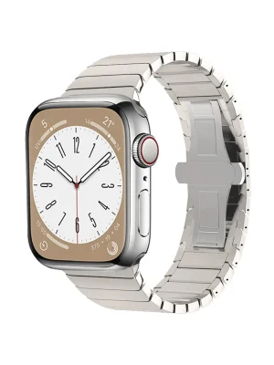 Newface Apple Watch 42mm KR413 Fine Steel Kordon - Yıldız Işığı