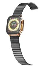 Newface Apple Watch 42mm Made Metal Kordon - Siyah